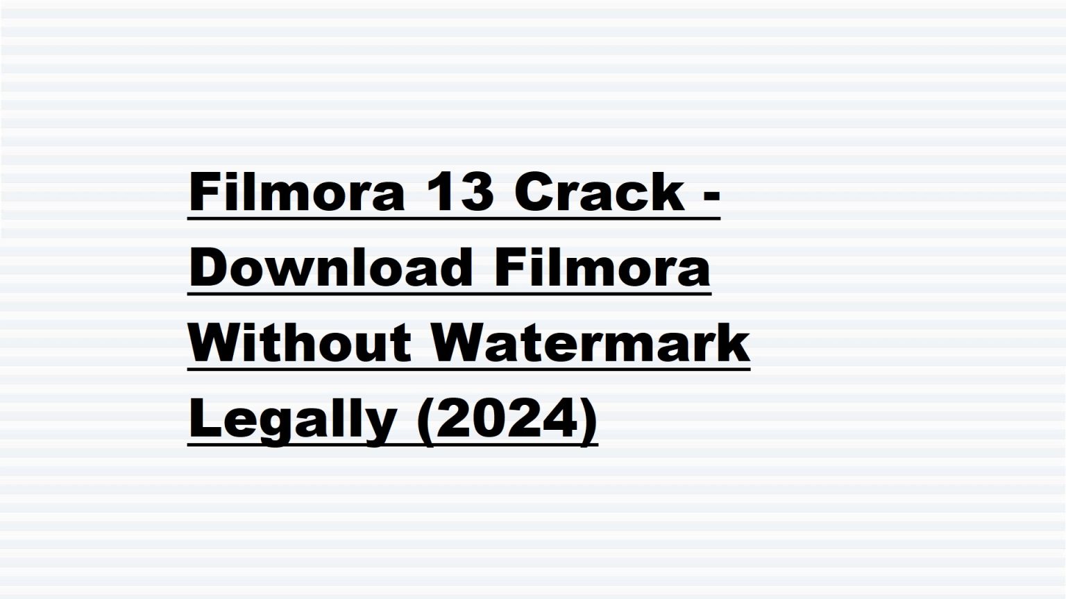 filmora 11.7.13 crack